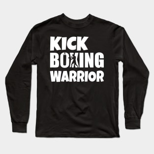 Kick boxing warrior Long Sleeve T-Shirt